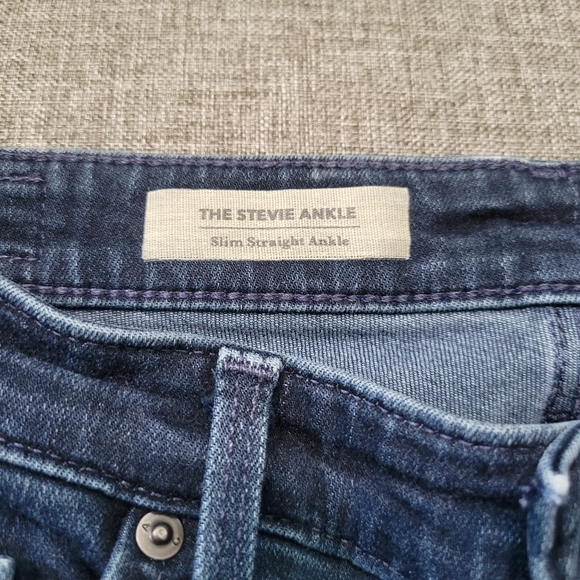 AG Adriano Goldschmied The Stevie Ankle Slim Straight Leg Jean Size 27 - Picture 7 of 9